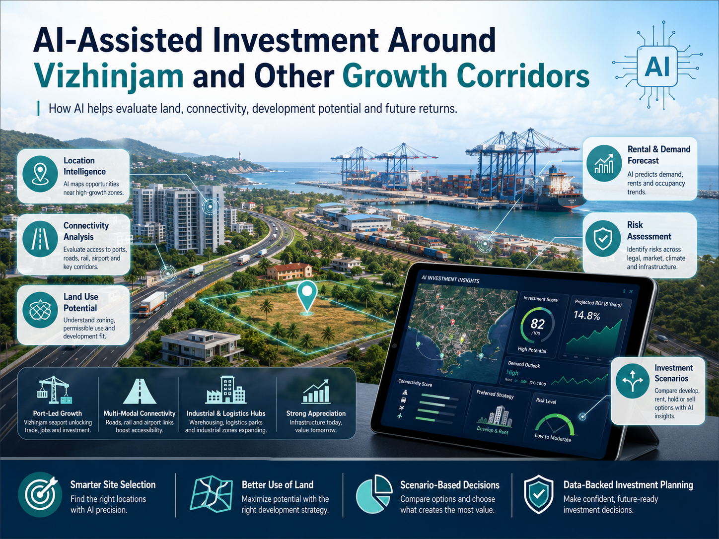 AI-Assisted Investment Around Vizhinjam and Other Growth Corridors